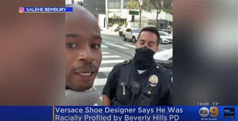 vp versace police|Versace Designer Accuses Beverly Hills Police of Racial Profiling.